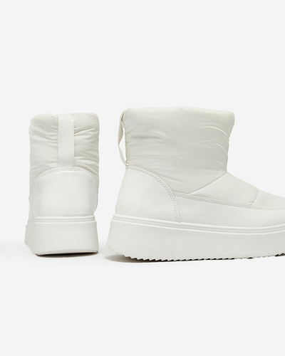 Royalfashion White Maderta ženski škornji
