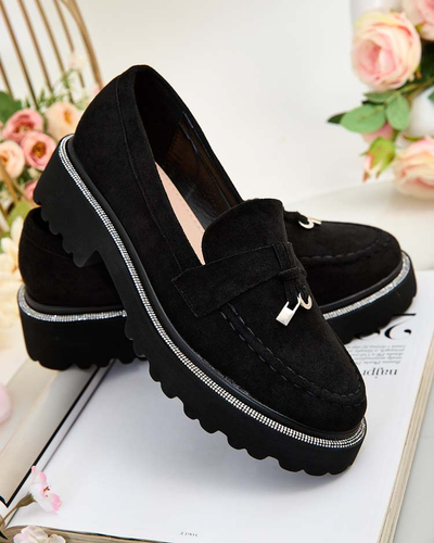 Royalfashion Ženski mokasini s cirkoni Ali