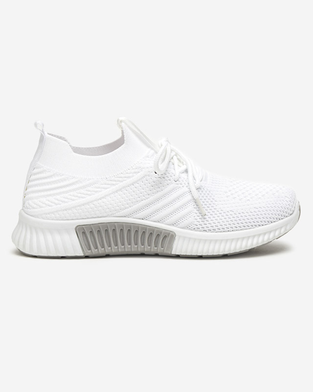 Białe damskie buty sportowe Merisal - Obuwie