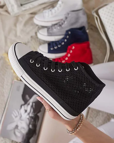 Royalfashion Ženske Nizzef ažuraste superge