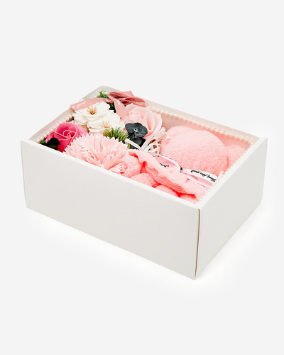 Royalfashion Flowerbox Rože v škatli z medvedkom