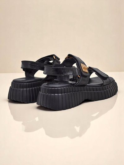 Royalfashion ženski sandali na debelejšem podplatu Aganda