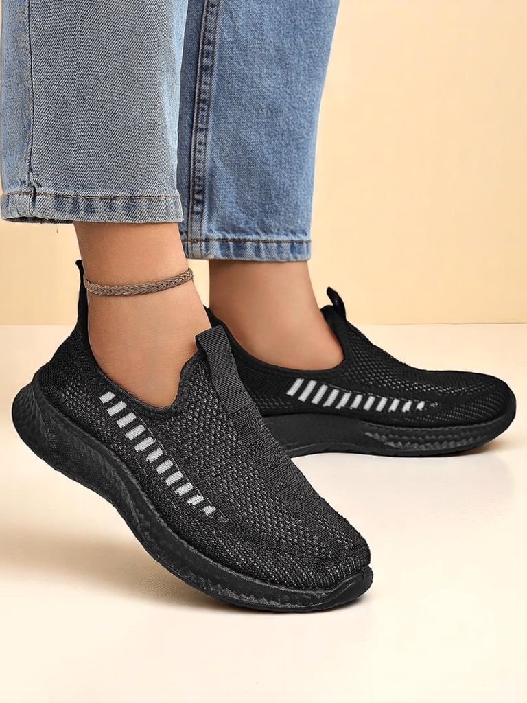 Royalfashion Ženski športni copati na natikanje iz blaga Sport Slip-On