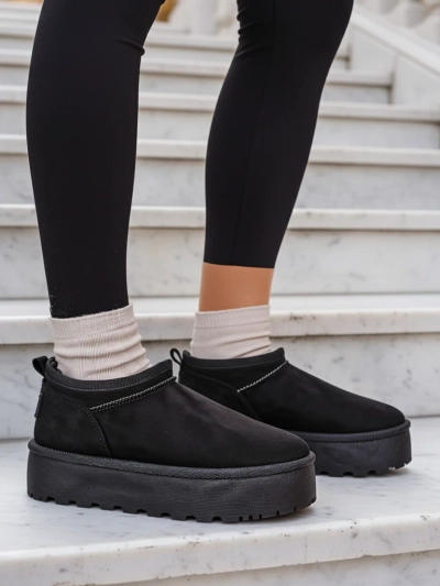 Royalfashion Ženski kratki škornji a'la snežni škornji Ozozi