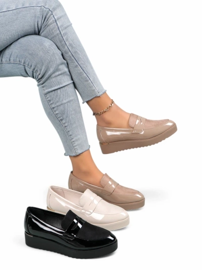 Royalfashion Ženske patentne mokasine Afidale