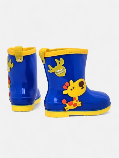 Royalfashion otroške gumijaste škornje z nalepkami Good Time
