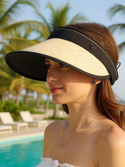 Royalfashion Sunny Halo sončna kapa s ščitnikom