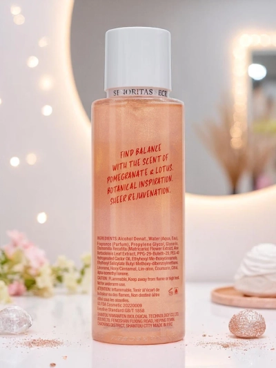 Senoritas Secret Body Mist Seduction Shimmer z bleščicami