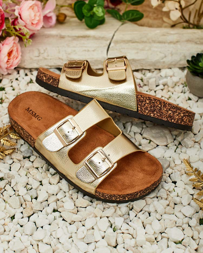 Royalfashion Ženske japonke z ravnim podplatom Rill