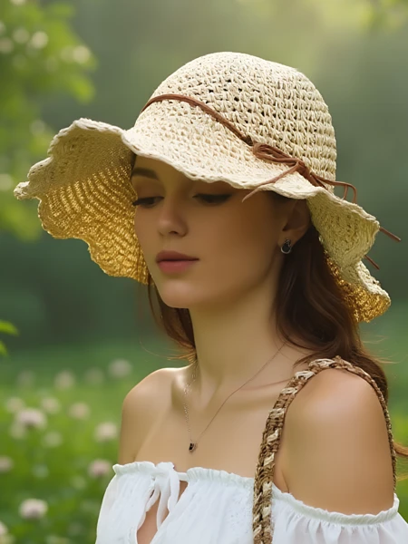 Royalfashion Ženski slamnik Whisper Bow