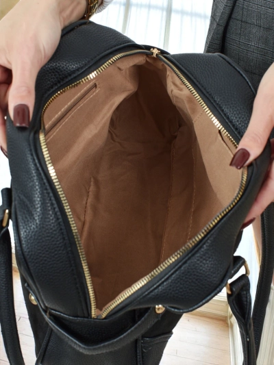 Ženska shopper torbica iz eko usnja Erelle