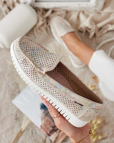 Royalfashion Ženski ažurasti mokasini Nafis