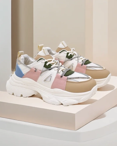 Royalfashion Ženske tenisice na debelejšem podplatu Reterri