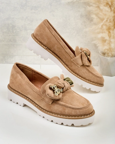 Royalfashion Ženski mokasini z lokom Ezizer