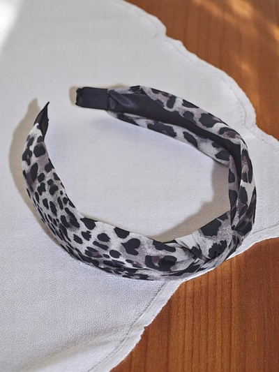 Royalfashion naglavni trak v slogu leopardjega vzorca Lea