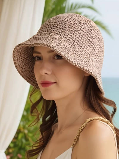 Royalfashion Ženski poletni klobuk Sandy Bloom