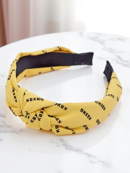 Royalfashion Naglavni trak s pletenim vzorcem Grafity Boom