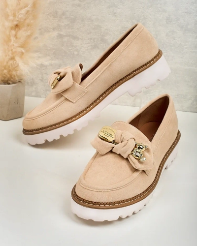 Royalfashion Ženski mokasini z lokom Ezizer