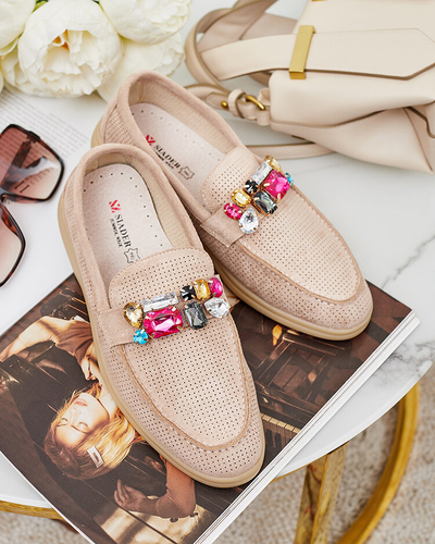 Royalfashion Ženski ažurasti mokasini Mettele