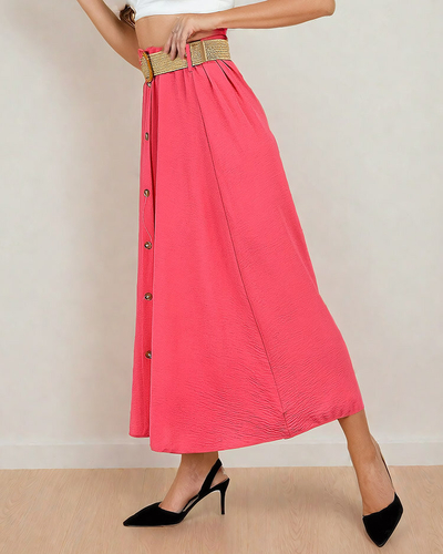 Royalfashion Žensko midi krilo s pasom