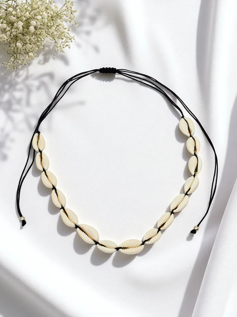 Royalfashion Ogrlica z lupinami Shell Breeze