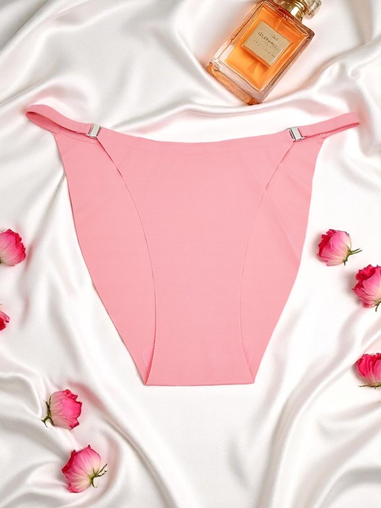 Royalfashion Ženske brazilske hlačke s laserskim rezom Silky Brazilian