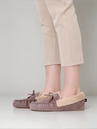 Royalfashion Ženske mokasine z dlako Ahtikes