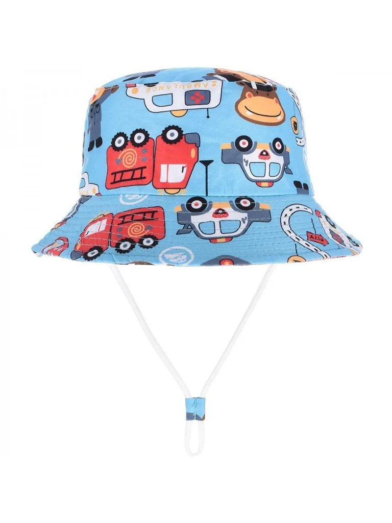 Royalfashion Otroški klobuk s pisanimi našitki Happy Patches
