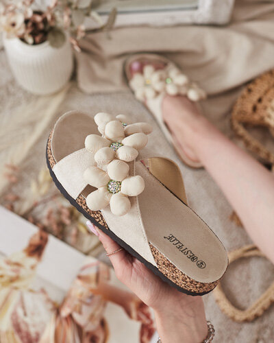 Royalfashion Ženske japonke Polidda Flower Strap