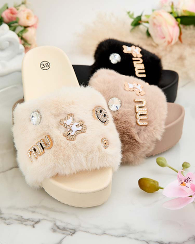 Royalfashion Ženske japonke s platformo Helimme