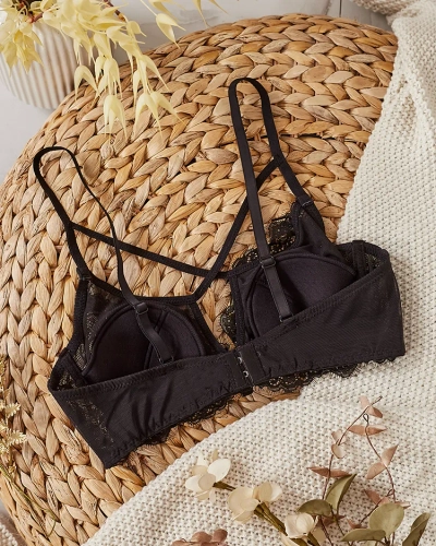 Royalfashion Ženski modrček z okrasnimi naramnicami