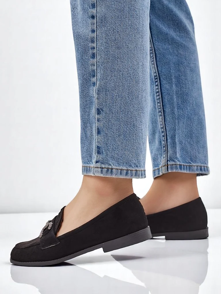 Royalfashion Elegantne ženske čevlje z okrasjem iz cirkonov Zante