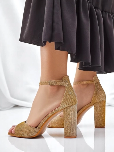 Royalfashion Glitter ženske sandale Rokates