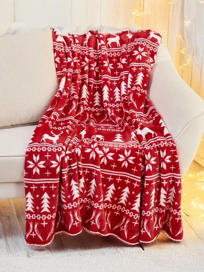 Royalfashion Božićna deka 200x220