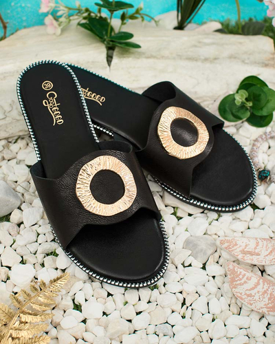 Royalfashion Ženske japonke Olerna z ravnim podplatom