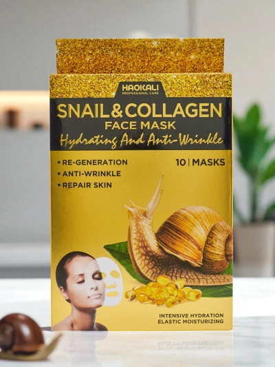 HydraVenus Collagen Snail Mask – intenzivna hidracija in regeneracija kože