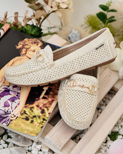 Royalfashion Ženski ažurasti mokasini Mill