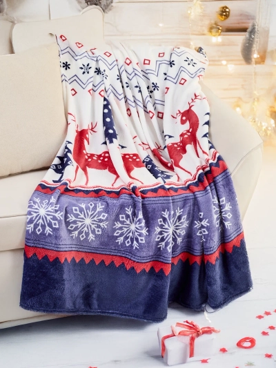 Royalfashion Božićna deka 160x200