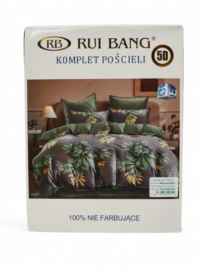 Royalfashion Posteljnina z vzorcem 180x200 komplet 3 DELI