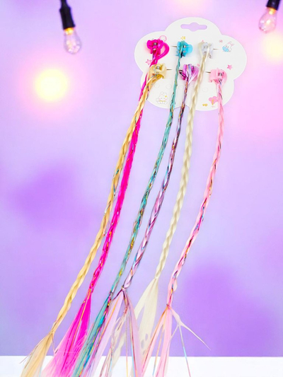 Royalfashion Pisane sponke s kitkami za lase z lasnimi sponkami