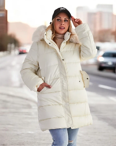 Royalfashion Ženska prešita zimska jakna