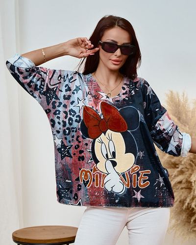 Royalfashion Ženska bluza s potiskom