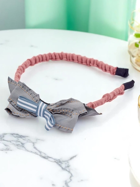 Royalfashion Otroški trak za glavo z mašno Sweet Bow