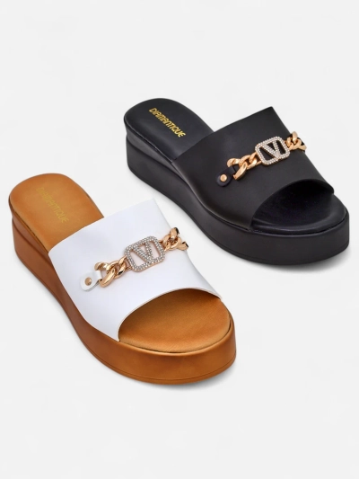 Royalfashion Ženske sandale na peti Dalimma
