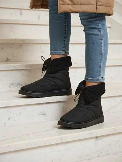 Royalfashion Ženske čizme poput snježnih čizama Oferita