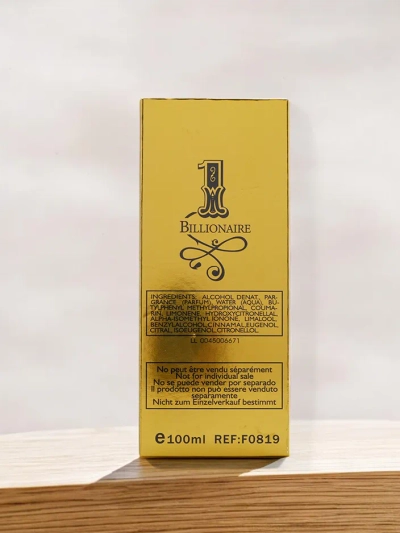 Billionaire - toaletna voda za moške 100 ml