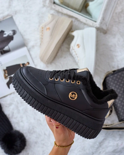 Royalfashion Ogrete ženske superge s krznom Sofi