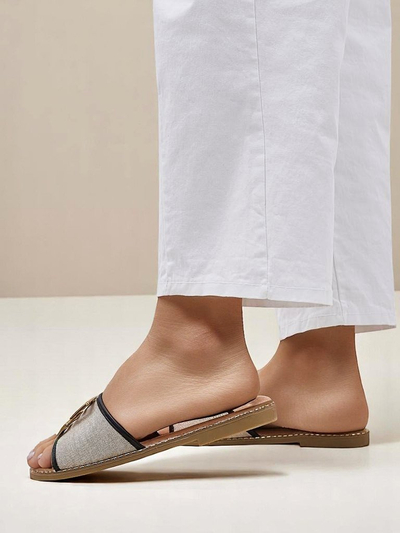 Royalfashion Ženske natikače z ravnim podplatom Rorole