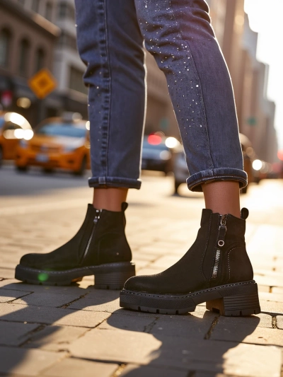 Royalfashion Ženske gležnjarji Fiefo