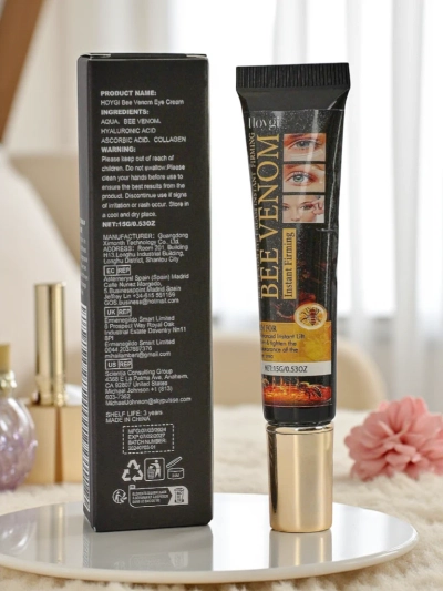 Spevňujúci protivráskový očný krém s včelím jedom